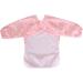 Luxja Baby Waterproof Long Sleeve Bib for Toddler (6-24 Months) - Flamingo Print - Buy Online on GoSupps.com