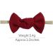 20PCS 3.2 Baby Girls Waffle Headbands Hair Bows | Stretchy Nylon Hairbands for Newborns, Infants, and Toddlers - Buy Online on GoSupps.com