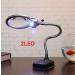 Portable Magnifier Desktop Magnifier Lamp with LED Light LED Magnifying Lamp Folding Desktop Lamp 2.25x 5X Magnification Adjustable Swivel Arm for Desk Workbench Task Craft Full of Stars - Buy Online on GoSupps.com