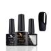 VENALISA 3PCS Base & Tempered Top Matte Top Coat Gel Polish Nail Soak Off Manicure Salon DIY at Home 3-base Top Matt