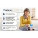 Talking Pill Cap with 7 Compartments - Smart Bluetooth Reminder USB Rechargeable Free App | International Shipping - Buy Online on GoSupps.com