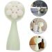 Mikinona Face Brush Face Washing Scrubber Facial Cleansing Brush Manual Facial Brush Face Exfoliating Scrubber Facial Cleansing Tool Face Exfoliator Exfoliating Facial Brush 12.5X5X5CM Green - Buy Online on GoSupps.com