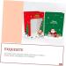 SKISUNO Party Container 5pcs Paper Goodie Bags Paper Candy Bag Containers for Xmas Storage Bags Handheld Party Bag 30x20cm Red - Buy Online on GoSupps.com
