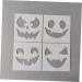 NUOBESTY 20pcs Painted Template Stencils for Halloween Stencil Template The Face Child Wall Painting - Buy Online on GoSupps.com
