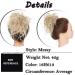 Buy SEGO Curly Updo Hairpiece Tie - Natural Dark Blonde & Blonde Hair Extension (45G) for Effortless Bun Style - Buy Online on GoSupps.com