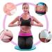 Shop Crazy Bean Fitness Resistance Ring - Double Handle Pilates Yoga Ring with Exercises - Padded Violet - Buy Online on GoSupps.com