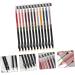 FOYTOKI 12pcs Lip Liner Eyeliner Gel Eyeliner Cosmetic Supplies Eyebrow Pencil Waterproof Makeup Tool Wood - Buy Online on GoSupps.com