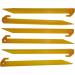 MUDOR 12 Inch Plastic Tent Stakes - 12 Pcs Heavy Duty Pegs for Camping, Outdoor, Beach, and Garden Use - Buy Online on GoSupps.com