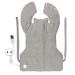 Heating cushion fast heating technology electrically heat pillow plush soft 6 gears adjustable electrically heated neck wrap scarf for leg shoulder silver gray 37 x 22in