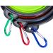 Buy Zuofeng Reisenapf Foldable Dog Water Bowl - Portable Silicone Feeding Set for Cats & Dogs | 3 Colors: Blue Green Red | International Shipping Available - Buy Online on GoSupps.com