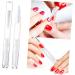 10pi ces Stylos Vides Transparents Lot De Tubes Pour Huile Ongles Pinceau Applicateur Brillant L vres Liquide Blanc - Buy Online on GoSupps.com