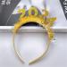 hgnxa 2024 New Year Hairband Women Students Music Festivals Photography Hairband Sequins Letter Headbands for Taking Photo Gold - Buy Online on GoSupps.com