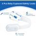Baby Proof Cupboard Locks - 4 Pcs Child Safety Locks for Kitchen Drawers & Cabinets - Buy Online on GoSupps.com