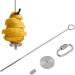 AKlamater Bird Skewer 2Pcs Stainless Steel Bird Food fruit Holder Food Feed Tool Foraging Toy for Parrot Budgie Parakeet Cockatiel Etc - Buy Online on GoSupps.com