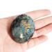 Orientrea Labradorite Palm Stone-1 Pc Labradorite Pocket Energy Stone Smooth Healing Crystal Worry Stone (Labradorite(1 pc))