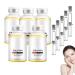 S rum ampoule ADN de saumon pour le visage s rum anti-rides au saumon ampoule raffermissante hydratante pour ridules et peau terne s rum r parateur claircissant pour am liorer (5PCS)