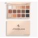 Ayshglamm Cosmetics Ayshglamm | The Nude Edition Eyeshadow Palette | 15 Universal Shades | Cream & Powder Textures | Natural to Elegant Makeup for All Skin Tones