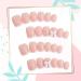 24PCS French Tip Press On Nails - Short Square Fake Nails with Bow Design | Glossy Reusable Full Cover False Nails for Women | Acrylic Glue-On Nail Art - Buy Online on GoSupps.com