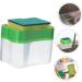 PRETYZOOM 3 Sets Push Soap Dispenser Dish Soap Holder Sink Liquid Soap Dispenser Dishwashing Soap Dispenser Dish Soap Dispenser Sink Soap Dispenser Shampoo Dispenser Abs Sponge Soap Box Greenx3pcs 14X10.5X7.5CMx3pcs - Buy Online on GoSupps.com