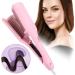 Rommantic French Egg Roll Curling Iron Egg Roll Hair Waving Iron Hair Curler Styling Tools Crimper Hair Iron Hair Waving Curling Wand US Purple - Buy Online on GoSupps.com