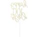 LOVENJOY Happy 100 Days Cake Topper Gold Glitter Baby Boy Girl One Hundred Days Baby Shower Party Cake Decoration Shiny Gold Colour - Buy Online on GoSupps.com