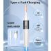 USB Rechargeable Heated Eyelash Curler with Comb | Electric Eye Lash Curler - White - Buy Online on GoSupps.com