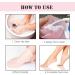 Silicone Socks & Gloves - 2 Pairs for Spa Pedicure | Moisturizing Foot Care for Dry Cracked Feet - Buy Online on GoSupps.com