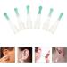 GANAZONO 6 Pcs Silicone Ear Scoop Replacement Heads Transparent Reusable Ear Wax Removal Tips Fit for Adults - Buy Online on GoSupps.com