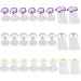 ARTIBETTER 24pcs Flower Silicone Toe Separators for Pedicure - Nail Art DIY Tool for Feet Nail Polish - Buy Online on GoSupps.com