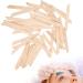 50PCS Wooden Waxing Applicator Sticks - Eyebrow & Face Hair Removal Spatulas - Buy Online on GoSupps.com
