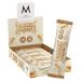 MORE Protein Bar Box of 10 White Chocolate Peanut Caramel Protein Bar with no added sugar