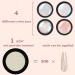 Chrome Nail Powder for Metallic Mirror Effect - Aurora Glitter Dust Kit for Nail Art - Violet Green Emerald - Buy Online on GoSupps.com