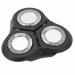 Head Replacement Shavers Abrasion Resistance for Philips RQ11