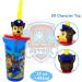 Paw Patrol 3D Character Mold Water Tumbler - 15oz, BPA Free with Reusable Straw - Buy Online on GoSupps.com