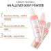 Lovelycat Body Glitter Powder Stick Face highlights Shimmer Face and Body Highlighter Powder with Sponge Head Magic Colour Shiner Powder for Face Body Arms Collarbones and Leg (01#White) - Buy Online on GoSupps.com