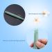 Natural Stone Gua Sha Scraping Massage Tool - Polished Quartz Stick for Health & Relaxation (Green) | International Shipping - Buy Online on GoSupps.com