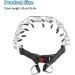 Dog Training Collar Metal Choke Chain for Dog Adjustable Durable Thick Prong Collars Dogs Anti Bark Collars for Large Medium Small Dogs Outdoor Trainings - Buy Online on GoSupps.com