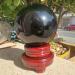 Crystal 11CM Large Spherical Obsidian Quartz Natural Stone Crystal Quartz with Base for Home Decoration - Buy Online on GoSupps.com