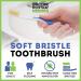 Dr. Plotka's Extra Soft Toothbrush - Ultra Clean Nano Flossing for Sensitive Teeth | 4-Pack Red - Buy Online on GoSupps.com