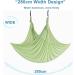 Prior Fitness 5M Aerial Yoga Hammock Set | Premium Nylon Silk Fabric | Carabiner & Daisy Chain | Bodybuilding & Workout | Indoor/Outdoor | Bud Green - Buy Online on GoSupps.com