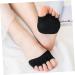 Men's Comfort Cushion Sandals - 4 Pairs | Open Toe Slipper Socks & Women's Cotton Half Socks - Buy Online on GoSupps.com