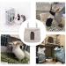 Rabbit Hay Feeder Bag Eat Slowly Guinea Pig Hay Feeder Hemp Fabric Small Animals Hay Feeder Bag for Rabbit Guinea Pig Chinchilla Small Animal - Buy Online on GoSupps.com