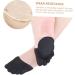 4 Pairs Full Toe Socks - Breathable Forefoot Pads & Metatarsal Support for Women - Reusable Outdoor Half Socks - Buy Online on GoSupps.com