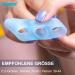 Sumifun Gel Toe Spreader - 10x Small Toe Protection for Overlapping & Curled Toes | Blue Gel Separator for Friction Pain Relief - Buy Online on GoSupps.com