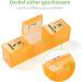 Weekly Pill Organizer - 7 Day Medication Box with Large Compartments for Vitamins & Supplements | Opret Tablet Box (Transparent Black Lid) - Buy Online on GoSupps.com