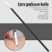 Pedicure Knife Stainless Steel Foot Scrubber Dead Skin Remover Ergonomic Portable Corn Removal Pedicure Knife Remove Dead Skin Callus Knife Scraping Pedicure Tool for Men Women - Buy Online on GoSupps.com