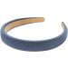 axy Headband with Fabric Padded Candy Colours Beautiful Women's Headband Hair Accessories Hair Band HRK7 (Denim Blue) - Buy Online on GoSupps.com