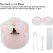 Buy Cartoon Style Pink Contact Lens Container - Travel-Friendly Plastic Case for Individual Use - Buy Online on GoSupps.com