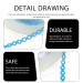 Orthodontic Braces Rubber Bands - Power Chains, Elastic Chains, Flex Colored Bands - Buy Online on GoSupps.com