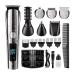 Multi Functional Hair Clipper Rechargeable Water Washing Electric Scissors LCD Digital Display Six in 18.7cm White-fruit Peach5 18.7cm White-fruit Peach5